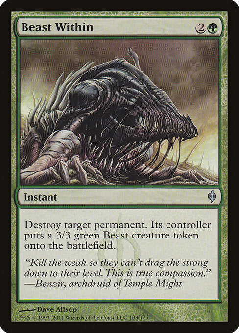 Beast Within (Foil) - New Phyrexia