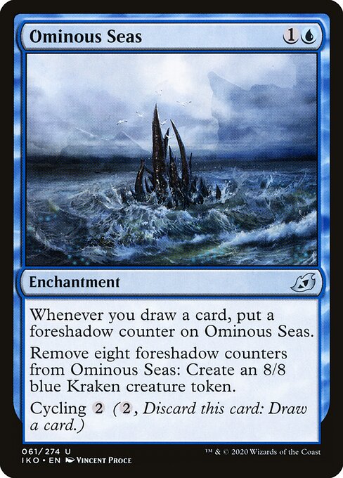 Ominous Seas (Foil) - Ikoria: Lair of Behemoths