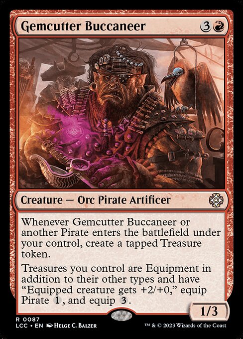 Gemcutter Buccaneer - Commander: The Lost Caverns of Ixalan