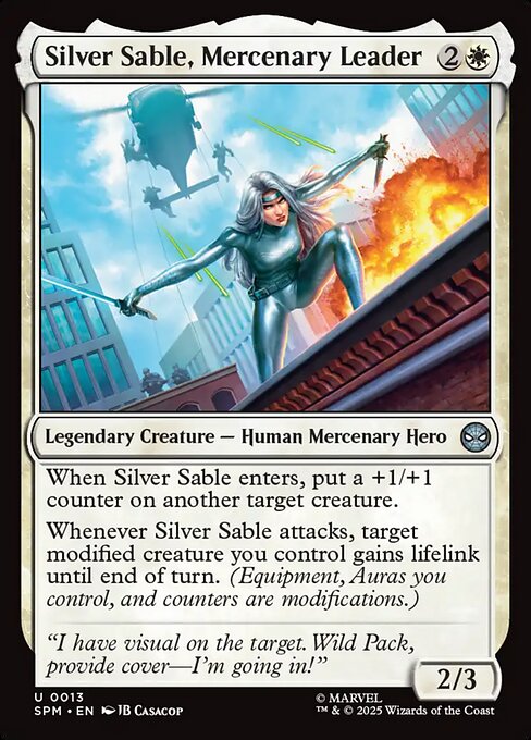 Silver Sable, Mercenary Leader - Marvel's Spider-Man
