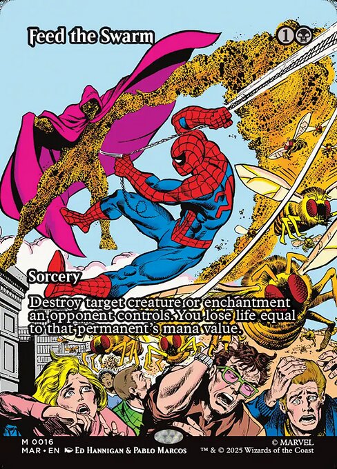 Feed the Swarm (Borderless) - Marvel Universe Eternal-Legal