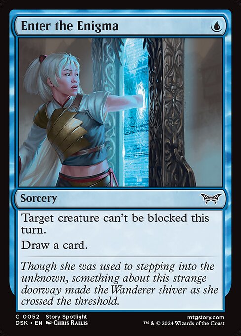 Enter the Enigma (Foil) - Duskmourn: House of Horror