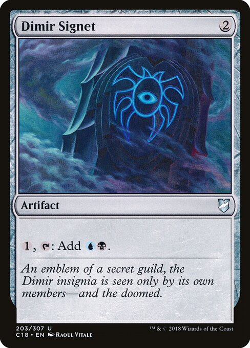 Dimir Signet - Commander 2018