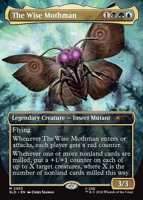 The Wise Mothman (Foil) - Secret Lair Drop Series