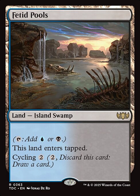 Fetid Pools - Commander: Tarkir: Dragonstorm
