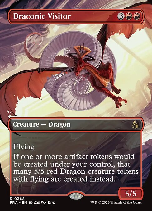 Draconic Visitor (Borderless) - Reality Fracture