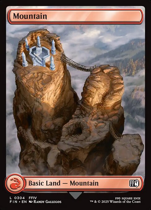 Mountain (0304) (Foil) - FINAL FANTASY
