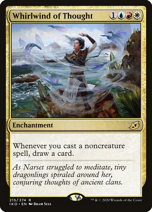 Whirlwind of Thought (Foil) - Ikoria: Lair of Behemoths