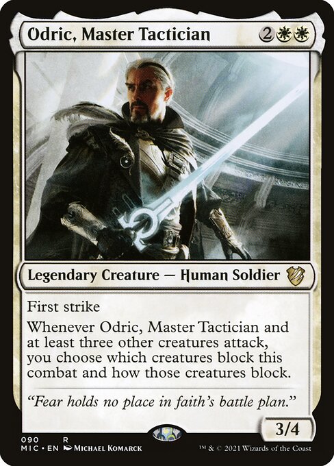 Odric, Master Tactician - Commander: Innistrad: Midnight Hunt