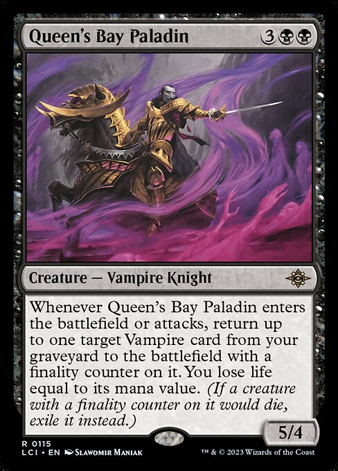 Queen's Bay Paladin (Foil) - The Lost Caverns of Ixalan