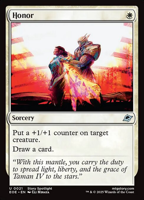 Honor (Foil) - Edge of Eternities