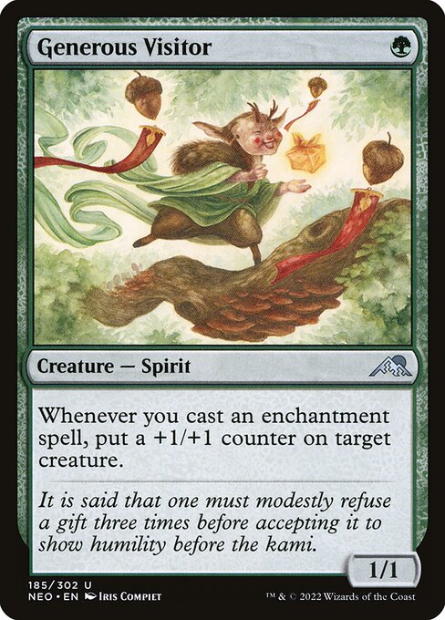 Generous Visitor - Kamigawa: Neon Dynasty