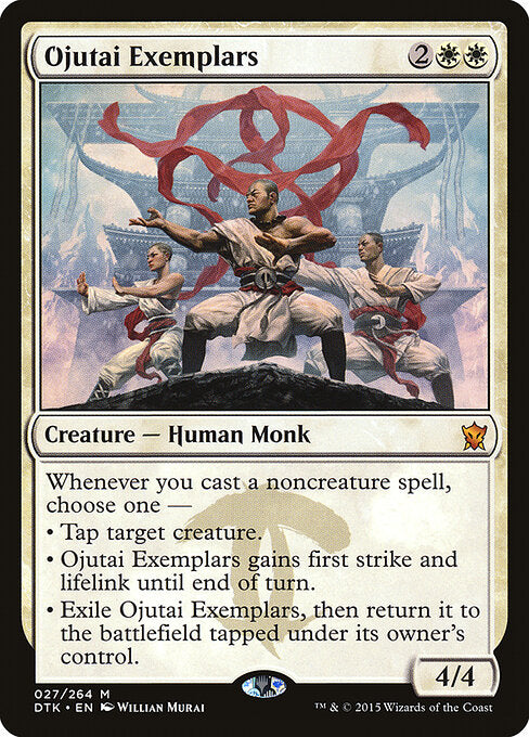Ojutai Exemplars (Foil) - Dragons of Tarkir