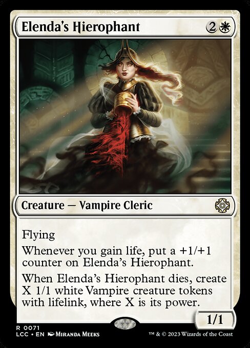Elenda's Hierophant - Commander: The Lost Caverns of Ixalan