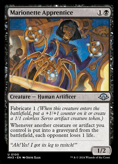 Marionette Apprentice (Foil) - Modern Horizons 3
