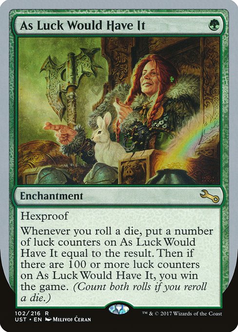 As Luck Would Have It (Foil) - Unstable