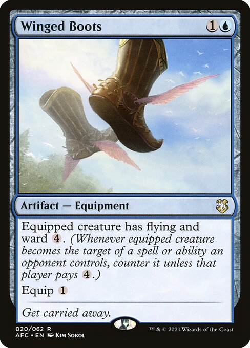 Winged Boots - Commander: Adventures in the Forgotten Realms