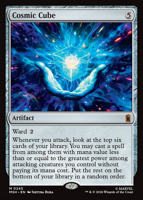 Cosmic Cube (Foil) - Marvel Super Heroes