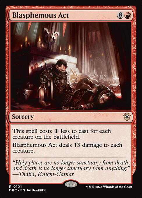 Blasphemous Act - Commander: Aetherdrift