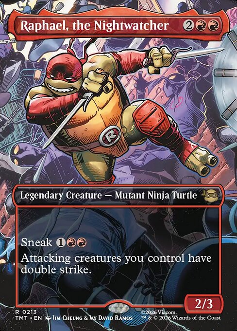 Raphael, the Nightwatcher (Borderless) - Teenage Mutant Ninja Turtles