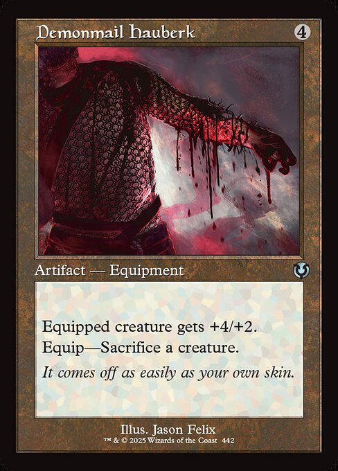 Demonmail Hauberk (Retro Frame) - Innistrad Remastered