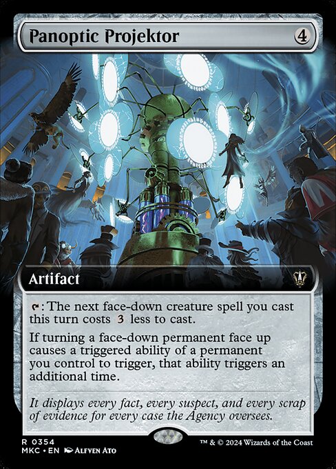 Panoptic Projektor (Extended Art) - Commander: Murders at Karlov Manor