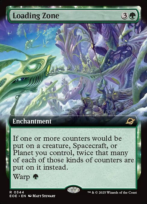 Loading Zone (Extended Art) (Foil) - Edge of Eternities