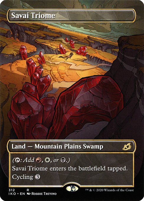 Savai Triome (Showcase) - Ikoria: Lair of Behemoths