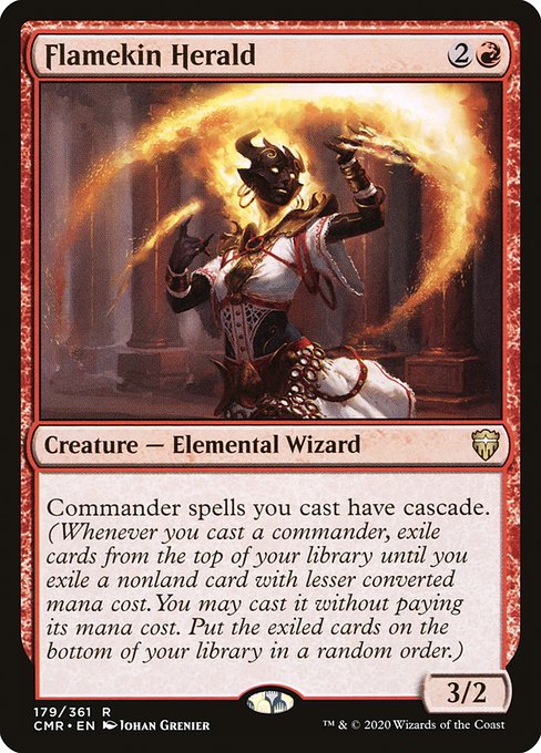 Flamekin Herald - Commander Legends