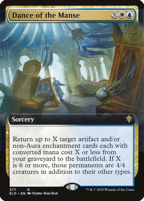 Dance of the Manse (Extended Art) - Throne of Eldraine