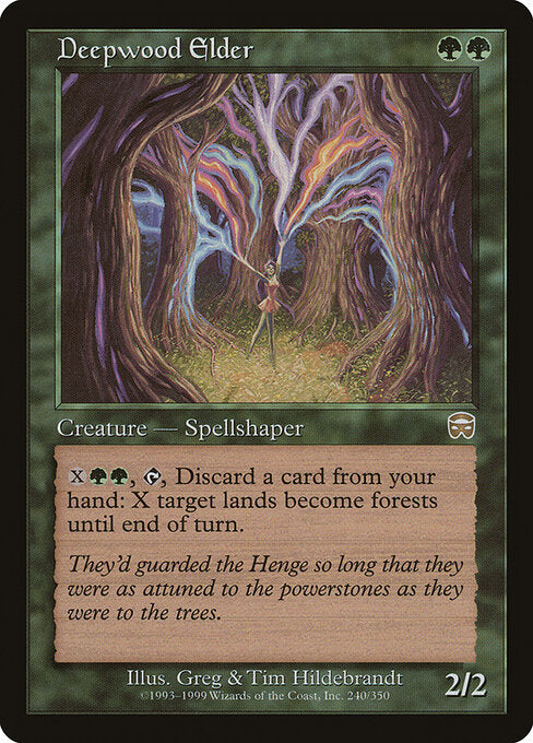 Deepwood Elder - Mercadian Masques