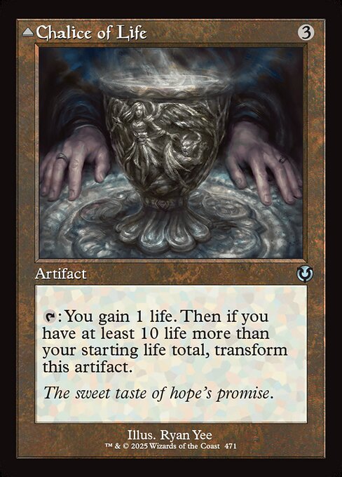 Chalice of Life (Retro Frame) (Foil) - Innistrad Remastered
