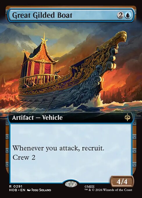 Great Gilded Boat (Extended Art) - The Hobbit
