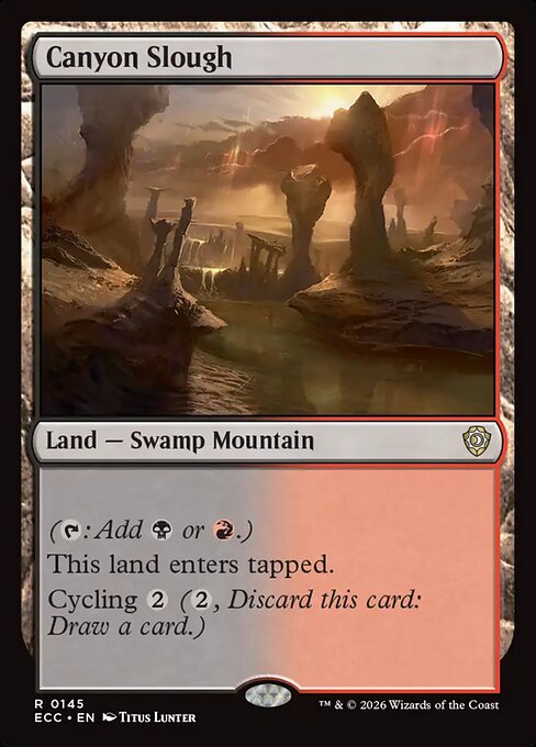 Canyon Slough - Commander: Lorwyn Eclipsed