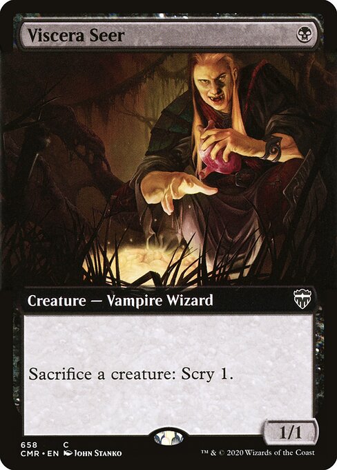 Viscera Seer (Extended Art) - Commander Legends