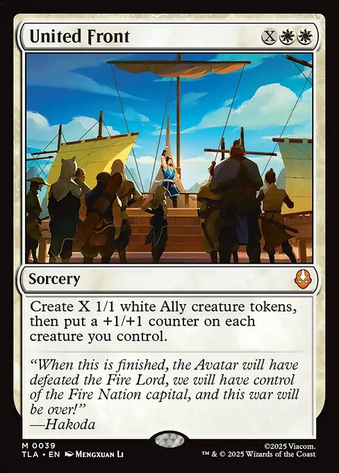 United Front (Foil) - Avatar: The Last Airbender