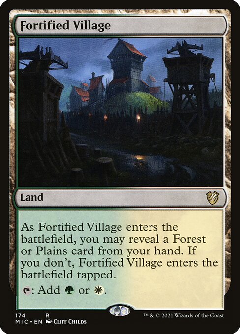 Fortified Village - Commander: Innistrad: Midnight Hunt