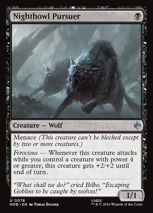 Nighthowl Pursuer (Foil) - The Hobbit