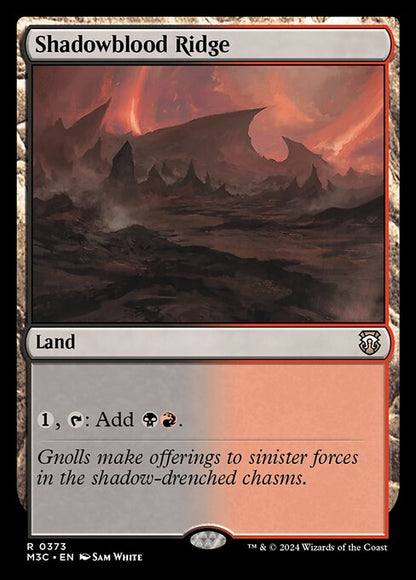 Shadowblood Ridge - Commander: Modern Horizons 3
