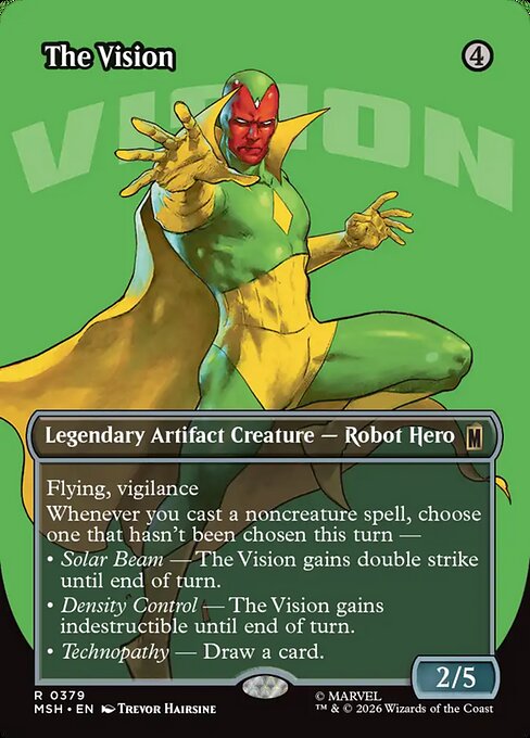 The Vision (Borderless) - Marvel Super Heroes