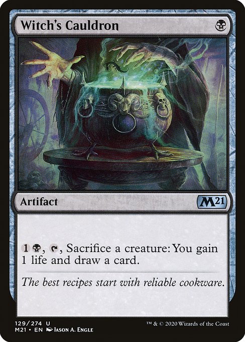 Witch's Cauldron (Foil) - Core Set 2021