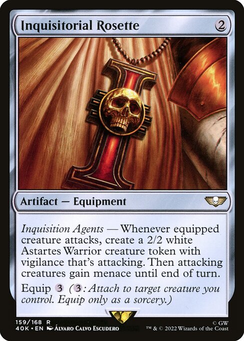 Inquisitorial Rosette - Universes Beyond: Warhammer 40,000