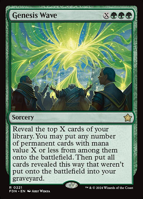 Genesis Wave (Foil) - Foundations
