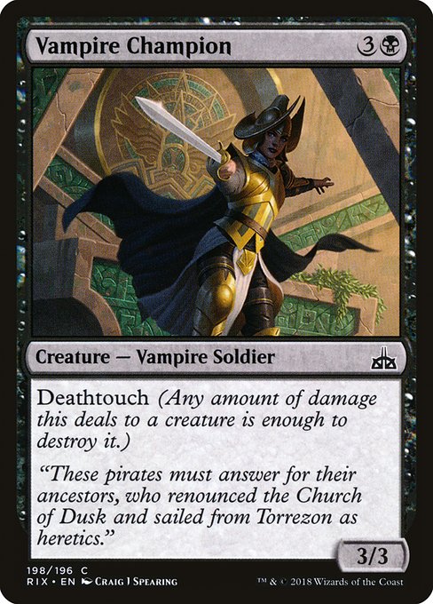 Vampire Champion - Rivals of Ixalan