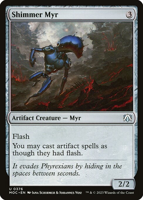 Shimmer Myr - Commander: March of the Machine