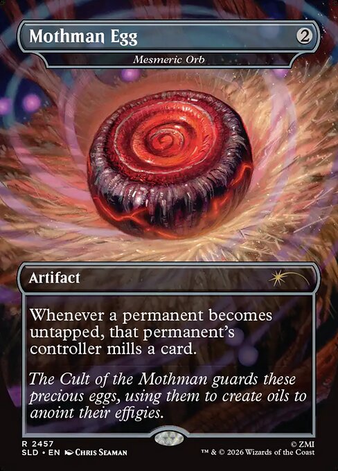 Mothman Egg - Mesmeric Orb (Foil) - Secret Lair Drop Series