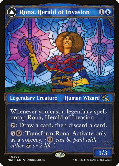 Rona, Herald of Invasion (Showcase) - March of the Machine