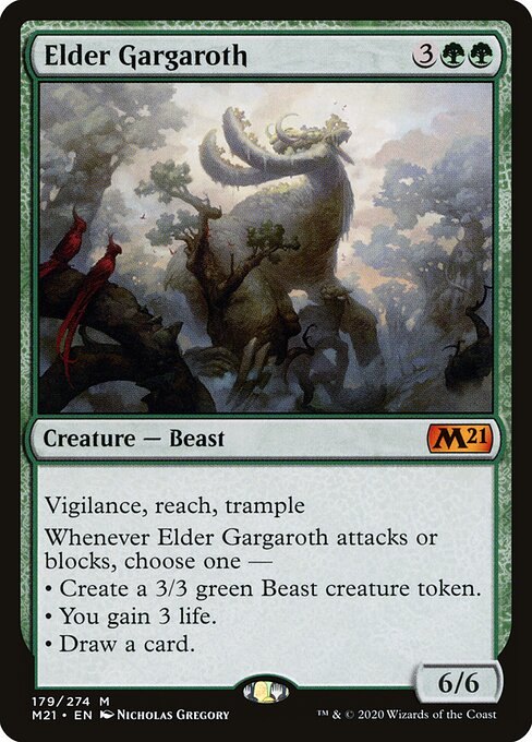 Elder Gargaroth - Core Set 2021