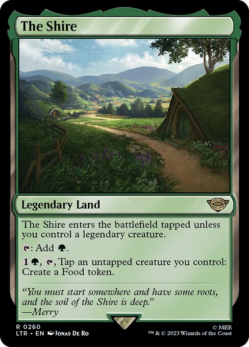 The Shire (Foil) - Universes Beyond: The Lord of the Rings: Tales of Middle-earth