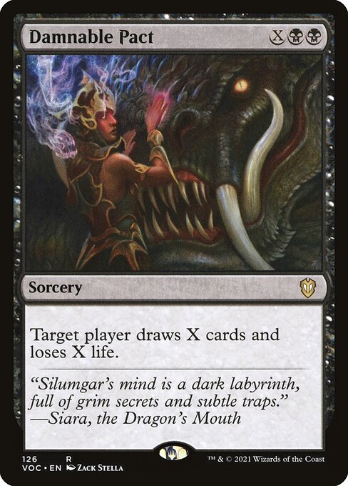 Damnable Pact - Commander: Innistrad: Crimson Vow
